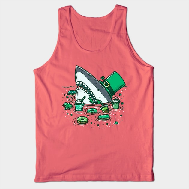 St Patricks Day Sweets Shark Tank Top by nickv47